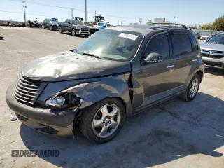 2001 Chrysler PT Cruiser with VIN 3C8FY4BB61T538939, listed as a Copart auction lot 73055744 with 196,805 mi miles and Salvage Title. Bid and sale history available at carsss.com. Image 1.