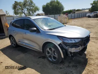 2024 Ford Escape ST-Line with VIN 1FMCU0MN2RUA25149, listed as a Copart auction lot 55654875 with 32,255 mi miles and Clean Title. Bid and sale history available at DreamBid. Image 4.