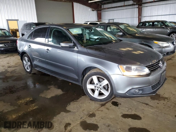 2012 Volkswagen Jetta TDI with VIN 3VWLL7AJ4CM058888, listed as a Copart auction lot 84743404 with 78,999 mi miles and Salvage title. Bid and sale history available at DreamBid. Image 4.