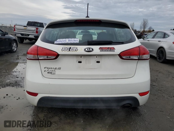 2018 Kia Forte5 LX with VIN KNAFK5A86J5772719, listed as a Copart auction lot 86203744 with 70,625 mi miles and Clean Title. Bid and sale history available at carsss.com. Image 6.