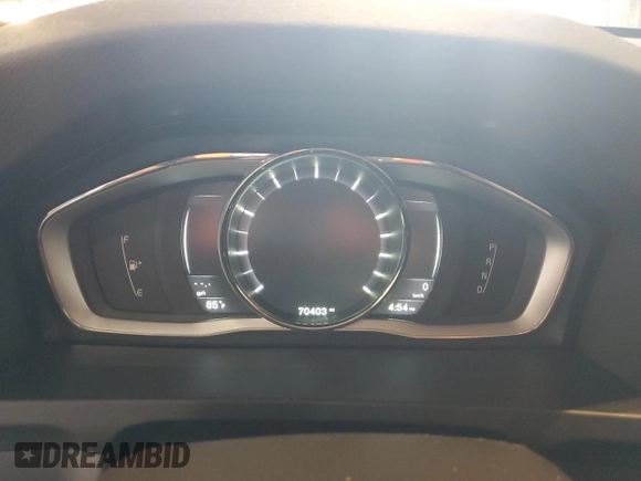 2015 Volvo S60 T5 Platinum with VIN YV1612TM2F2353008, listed as a Copart auction lot 69185513 with 70,403 mi miles. Bid and sale history available at carsss.com. Image 9.
