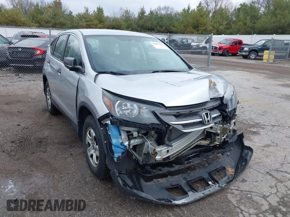 2014 Honda CR-V LX with VIN 2HKRM3H39EH507582, listed as a IAAI auction lot 41997727 with 93,826 mi miles. Bid and sale history available at carsss.com. Image 1.