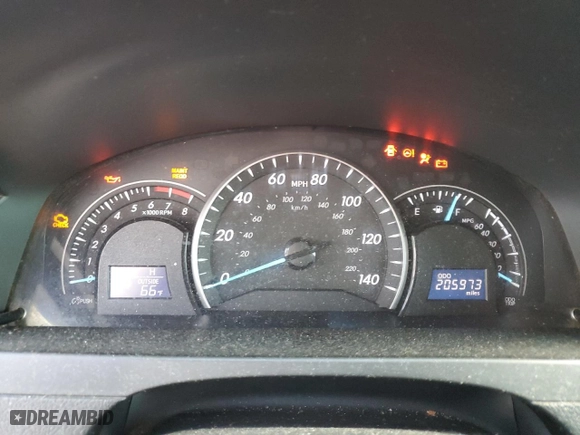 2013 Toyota Camry L with VIN 4T1BF1FK1DU658653, listed as a Copart auction lot 45181655 with 205,973 mi miles and Non Repairable. Bid and sale history available at carsss.com. Image 9.