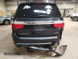 2012 Dodge Durango Crew with VIN 1C4SDHDT1CC121834, listed as a Copart auction lot 44874023 with 159,477 mi miles and Salvage title. Bid and sale history available at DreamBid. Image 6.