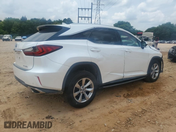 2018 Lexus RX 350 with VIN 2T2BZMCA1JC139972, listed as a Copart auction lot 59598485 with 87,769 mi miles and Salvage title. Bid and sale history available at DreamBid. Image 3.