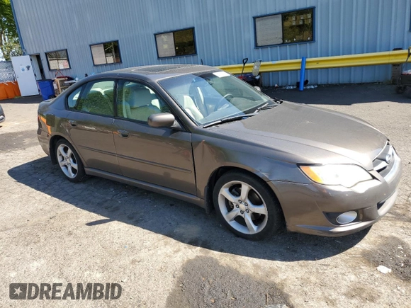 2008 Subaru Legacy Limited with VIN 4S3BL626687215616, listed as a Copart auction lot 53711115 with 117,860 mi miles and Salvage title. Bid and sale history available at DreamBid. Image 4.