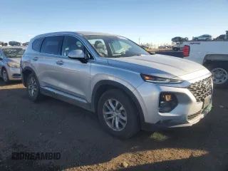 2019 Hyundai Santa Fe SEL with VIN 5NMS3CAD0KH053609, listed as a Copart auction lot 88944965 with 63,013 mi miles and Salvage Title. Bid and sale history available at carsss.com. Image 4.