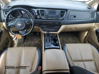 2016 Kia Sedona SX with VIN KNDMC5C17G6155629, listed as a Copart auction lot 53258945 with 178,967 mi miles and Clean Title. Bid and sale history available at carsss.com. Image 8.