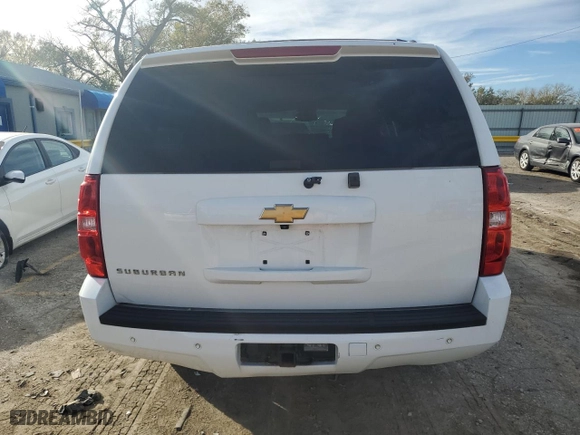 2013 Chevrolet Suburban LT with VIN 1GNSCJE0XDR361209, listed as a Copart auction lot 80672494 with 187,563 mi miles and Salvage Title. Bid and sale history available at carsss.com. Image 6.
