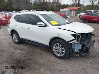 2019 Nissan Rogue SV with VIN KNMAT2MT3KP541534, listed as a IAAI auction lot 41723467 with 139,047 mi miles. Bid and sale history available at carsss.com. Image 1.