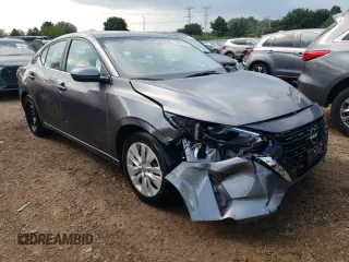 2024 Nissan Sentra S with VIN 3N1AB8BV6RY270880, listed as a Copart auction lot 65655724 with 19,019 mi miles and Salvage title. Bid and sale history available at DreamBid. Image 4.