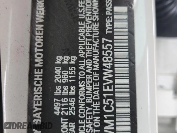 2014 BMW X1 sDrive28i with VIN WBAVM1C51EVW48557, listed as a Copart auction lot 50236455 with 77,166 mi miles and Salvage Title. Bid and sale history available at carsss.com. Image 13.
