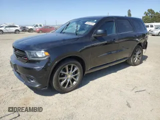 2014 Dodge Durango SXT with VIN 1C4RDHAG4EC455123, listed as a Copart auction lot 59943125 with 108,294 mi miles and Salvage title. Bid and sale history available at DreamBid. Image 1.