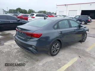 2023 Kia Forte LXS with VIN 3KPF24AD9PE585109, listed as a IAAI auction lot 38135425 with 15,898 mi miles. Bid and sale history available at carsss.com. Image 4.
