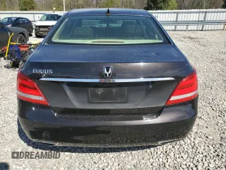 2014 Hyundai Equus Signature with VIN KMHGH4JH6EU077924, listed as a Copart auction lot 49043885 with 101,753 mi miles and Salvage Title. Bid and sale history available at DreamBid. Image 6.