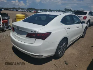 2015 Acura TLX Technology with VIN 19UUB2F54FA005541, listed as a Copart auction lot 62336535 with 89,327 mi miles and Salvage title. Bid and sale history available at DreamBid. Image 3.