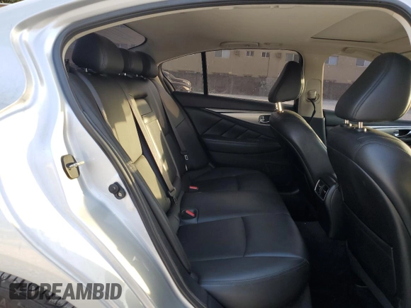2020 Infiniti Q50 Luxe z VIN JN1EV7APXLM207328, wystawiony jako Copart lot #45850405 z przebiegiem Nie podano mil oraz Nie do naprawy • Non repairable. Historia ofert i sprzedaży dostępna na DreamBid. Obrazek 10.