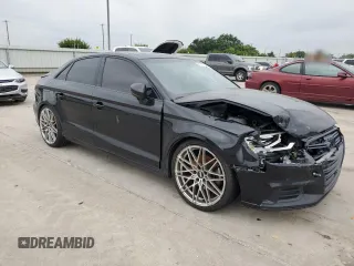 2020 Audi A3 with VIN WAUCUGFF4LA097155, listed as a Copart auction lot 56117554 with 74,100 mi miles and Salvage title. Bid and sale history available at DreamBid. Image 4.