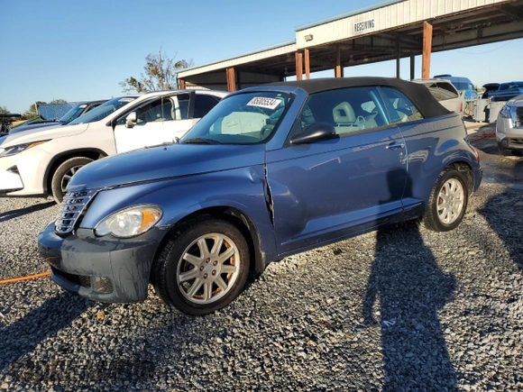 2007 Chrysler PT Cruiser with VIN 3C3JY45X67T501051, listed as a Copart auction lot 85005534 with 163,184 mi miles and Salvage Title. Bid and sale history available at carsss.com. Image 1.