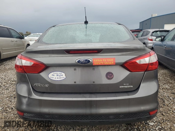 2013 Ford Focus SE with VIN 1FADP3F22DL355186, listed as a Copart auction lot 71817604 with 151,313 mi miles and Salvage Title. Bid and sale history available at carsss.com. Image 6.