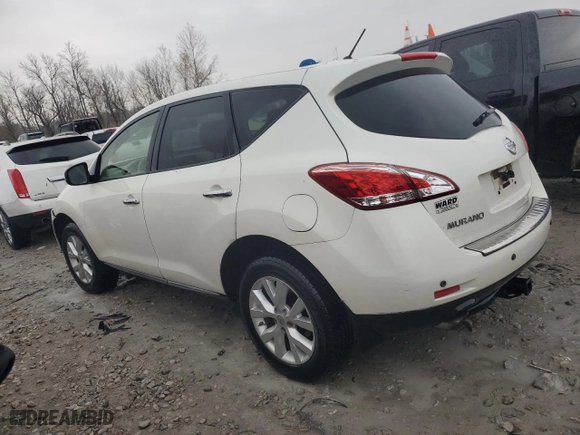 2014 Nissan Murano LE with VIN JN8AZ1MUXEW417129, listed as a Copart auction lot 82124914 with 157,401 mi miles and Salvage Title. Bid and sale history available at carsss.com. Image 2.