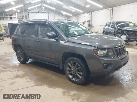 2016 Jeep Compass Sport с VIN 1C4NJDBB5GD785014, выставлен на аукционе IAAI как лот 42453207 с пробегом 56 904 миль миль и . История ставок и продаж доступна на DreamBid. Изображение 1.