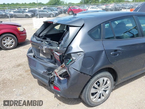 2022 Subaru Impreza with VIN 4S3GTAB69N3701963, listed as a IAAI auction lot 42341834 with 53,190 mi miles and . Bid and sale history available at DreamBid. Image 6.