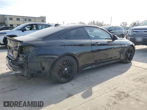 2019 BMW 4 Series 430i with VIN WBA4W3C57KAF92003, listed as a Copart auction lot 45332895 with 149,794 mi miles and Salvage title. Bid and sale history available at DreamBid. Image 3.