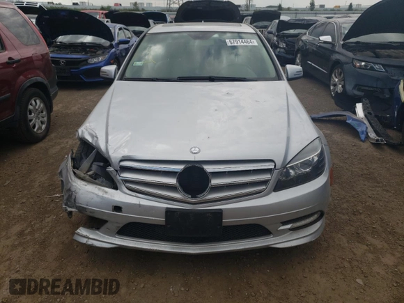 2011 Mercedes-Benz C 300 Sport with VIN WDDGF8BB2BR141277, listed as a Copart auction lot 67914464 with 142,836 mi miles and Salvage title. Bid and sale history available at DreamBid. Image 5.