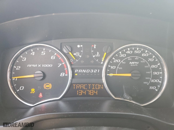 2012 Chevrolet Colorado LT w/1LT with VIN 1GCDSCF90C8121121, listed as a Copart auction lot 87881365 with 134,784 mi miles and Salvage Title. Bid and sale history available at carsss.com. Image 9.