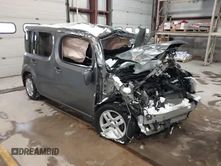 2009 Nissan Cube 1.8 SL with VIN JN8AZ28R59T130140, listed as a IAAI auction lot 41376374 with 1 mi miles. Bid and sale history available at carsss.com. Image 1.