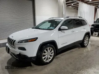 2016 Jeep Cherokee Limited with VIN 1C4PJMDS3GW328244, listed as a Copart auction lot 52096305 with 63,010 mi miles and Salvage Title. Bid and sale history available at carsss.com. Image 1.