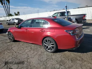 2020 Lexus GS with VIN JTHEZ1BL1LA019677, listed as a Copart auction lot 87538385 with 30,497 mi miles and Salvage Title. Bid and sale history available at carsss.com. Image 2.