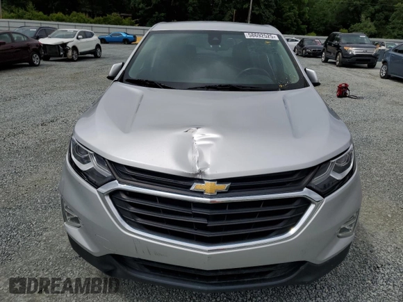 2021 Chevrolet Equinox LT with VIN 3GNAXJEV2MS160638, listed as a Copart auction lot 58692525 with 153,441 mi miles and Clean title. Bid and sale history available at DreamBid. Image 5.
