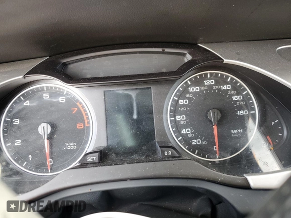 2012 Audi A4 Premium с VIN WAUAFAFL5CA117773, выставлен на аукционе Copart как лот 51707995 с пробегом Не указан миль и Списание • Salvage title. История ставок и продаж доступна на DreamBid. Изображение 9.