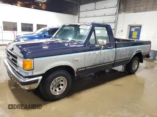 1989 Ford F-150 z VIN 1FTDF15N7KPB52619, wystawiony jako Copart lot #60892625 z przebiegiem 98 543 mil mil oraz Czysty tytuł • Clean title. Historia ofert i sprzedaży dostępna na DreamBid. Obrazek 1.