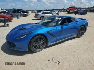 2016 Chevrolet Corvette 2LT with VIN 1G1YD2D73G5114459, listed as a Copart auction lot 68208544 with Not Provided miles and Salvage Title. Bid and sale history available at carsss.com. Image 1.