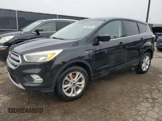 2017 Ford Escape SE z VIN 1FMCU9GD7HUB32428, wystawiony jako Copart lot #61007525 z przebiegiem 154 744 mil mil oraz Czysty tytuł • Clean title. Historia ofert i sprzedaży dostępna na DreamBid. Obrazek 1.