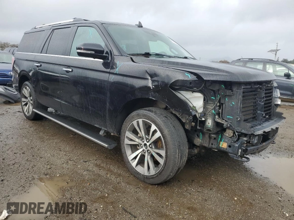 2020 Ford Expedition Max Limited with VIN 1FMJK2AT6LEA08321, listed as a Copart auction lot 89212885 with 135,307 mi miles and Salvage title. Bid and sale history available at DreamBid. Image 4.