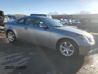 2006 Infiniti G35 Coupe with VIN JNKCV54E36M719373, listed as a Copart auction lot 82469214 with 0 mi miles and Salvage Title. Bid and sale history available at carsss.com. Image 4.