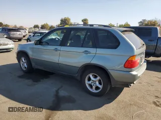 2002 BMW X5 3.0i with VIN 5UXFA53552LP50134, listed as a Copart auction lot 70958584 with 162,349 mi miles and Clean Title. Bid and sale history available at carsss.com. Image 2.