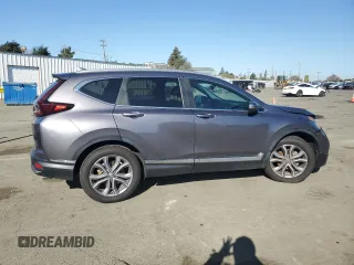 2020 Honda CR-V Touring with VIN 7FARW1H91LE008441, listed as a Copart auction lot 88896495 with 63,242 mi miles and Salvage title. Bid and sale history available at DreamBid. Image 3.