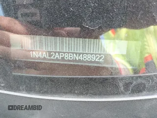 2011 Nissan Altima S with VIN 1N4AL2AP8BN488922, listed as a IAAI auction lot 42037880 with 253,998 mi miles and . Bid and sale history available at carsss.com. Image 9.