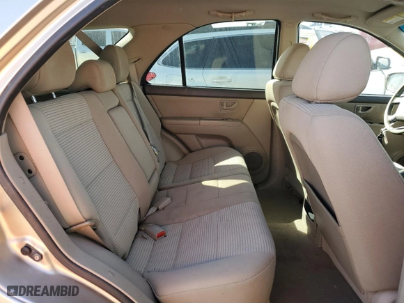 2009 Kia Sorento LX with VIN KNDJC735295870621, listed as a Copart auction lot 44742855 with 120,156 mi miles and Salvage Title. Bid and sale history available at carsss.com. Image 10.