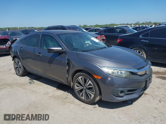 2016 Honda Civic EX-L with VIN 2HGFC1F77GH640323, listed as a IAAI auction lot 41969858 with Not provided miles and . Bid and sale history available at DreamBid. Image 1.