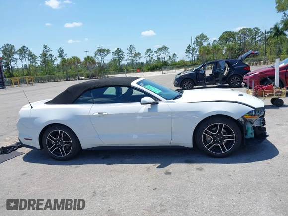 2018 Ford Mustang EcoBoost Premium with VIN 1FATP8UHXJ5138839, listed as a IAAI auction lot 42139484 with 83,449 mi miles and . Bid and sale history available at DreamBid. Image 13.