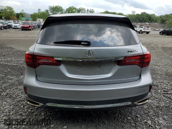 2019 Acura MDX with VIN 5J8YD4H33KL037219, listed as a Copart auction lot 58569505 with 28,215 mi miles and Salvage title. Bid and sale history available at DreamBid. Image 6.