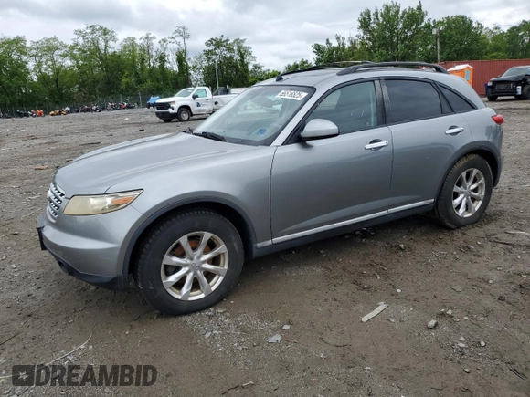 2008 Infiniti FX with VIN JNRAS08W48X208957, listed as a Copart auction lot 56516525 with 227,167 mi miles and Clean Title. Bid and sale history available at DreamBid. Image 1.