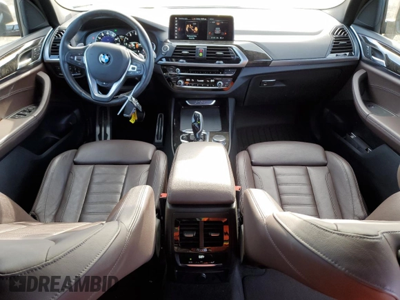 2018 BMW X3 xDrive30i with VIN 5UXTR9C59JLD90032, listed as a Copart auction lot 86059584 with 44,580 mi miles and Salvage Title. Bid and sale history available at carsss.com. Image 8.
