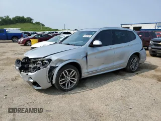 2016 BMW X3 xDrive35i z VIN 5UXWX7C56G0R16714, wystawiony jako Copart lot #58520195 z przebiegiem 136 731 mil mil oraz Nie do naprawy • Non repairable. Historia ofert i sprzedaży dostępna na DreamBid. Obrazek 1.